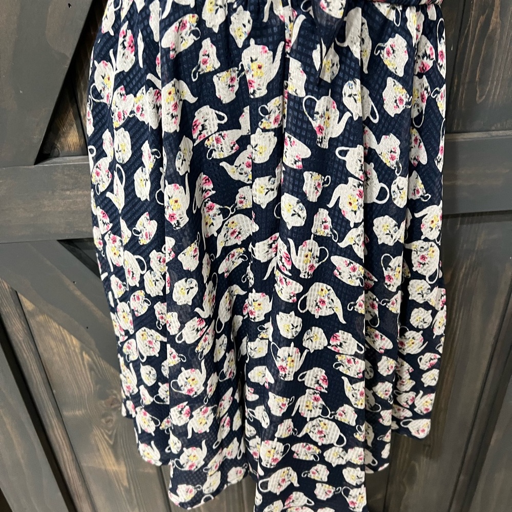Disney's Alice in Wonderland a Collection by LC Lauren Conrad Ruffle Dress Tea - Picture 3 of 6